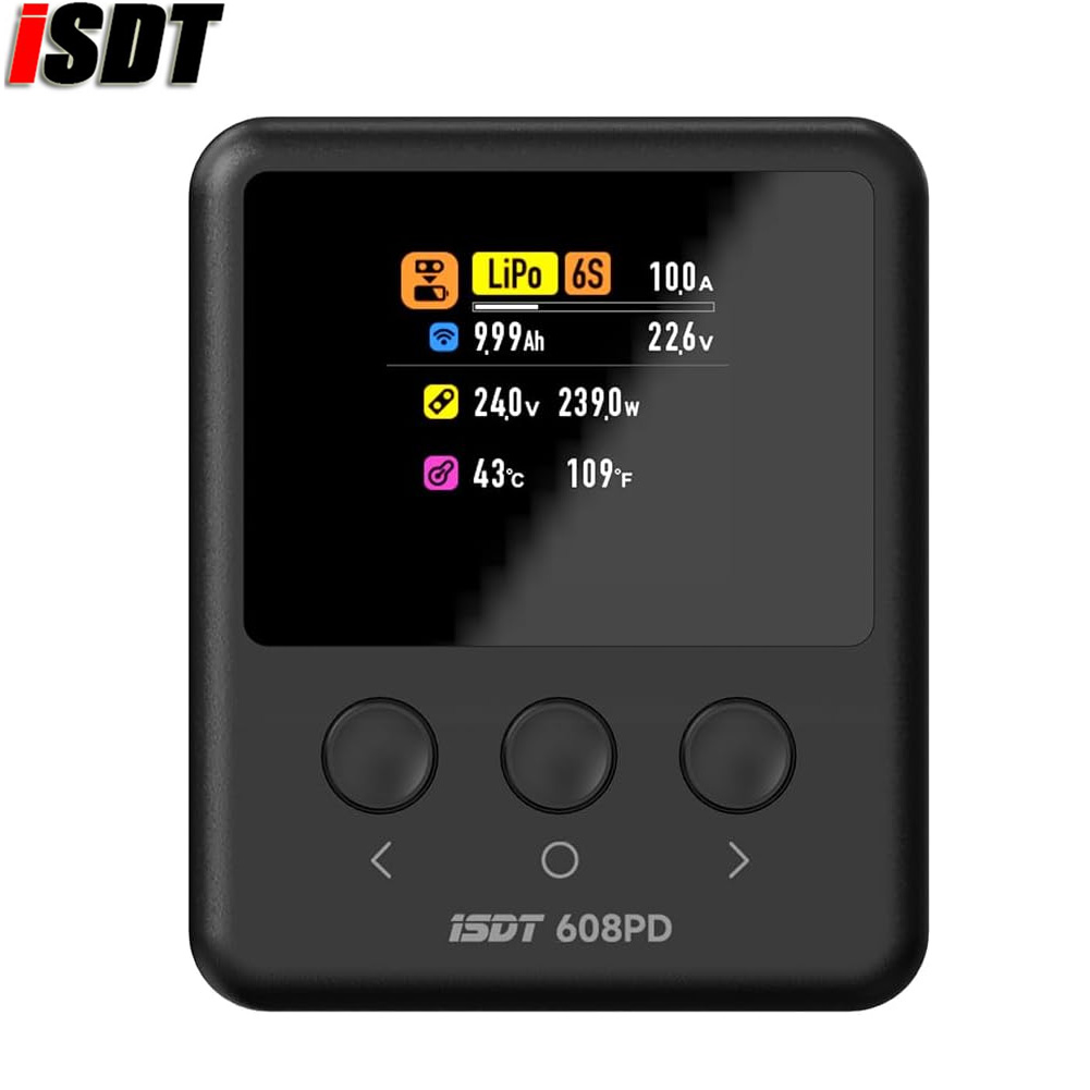 Toolkitrc M6Dac Smart Charger - ISDT 608PD Lipo 밸런스 충전기 방전기,
