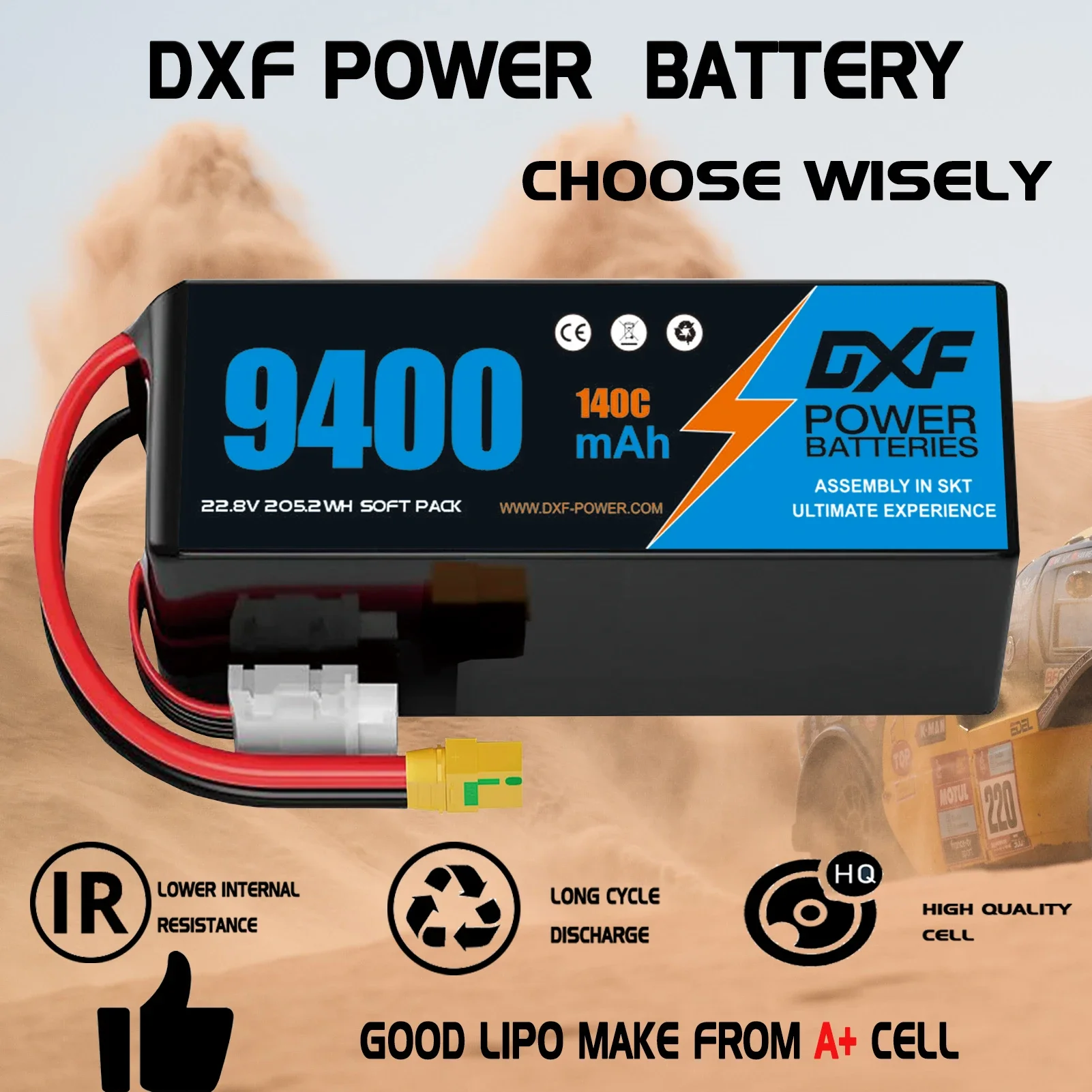 DXF 6S 리포 배터리 22.8V 140C 9400m - 6S Lipo Battery 22.2V 5000Mah 리뷰 및 가격
