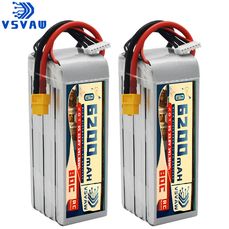 업그레이드된 VSVAW 6S 22.8V 80C/160C - 6S Lipo Battery 22.2V 5000Mah 리뷰 및 가격