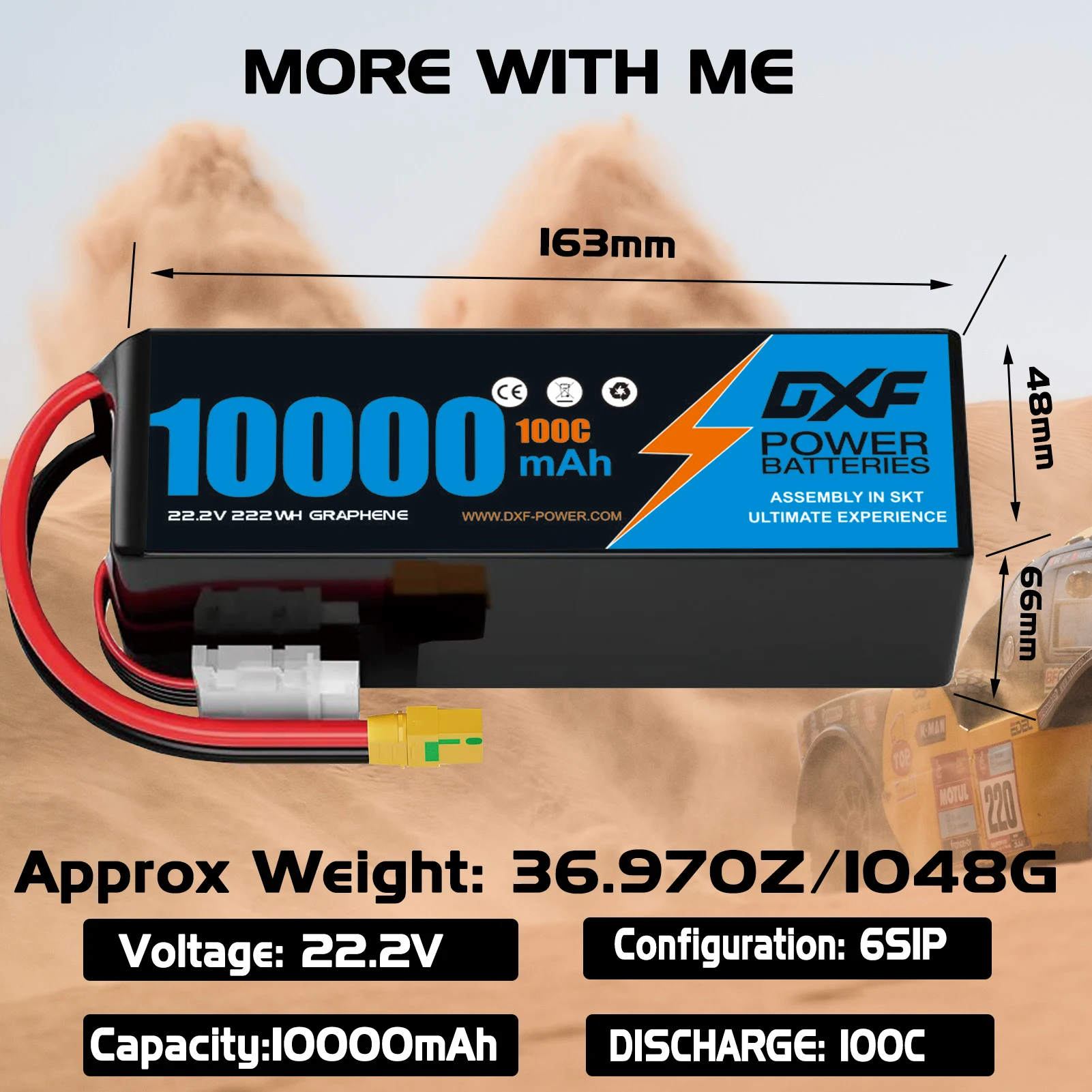 DXF 리포 배터리 6S 22.2V 100C 10000 - 6S Lipo Battery 22.2V 5000Mah 리뷰 및 가격